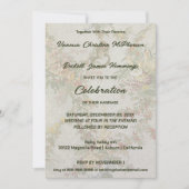 ガーデンパーティー結婚式招待状 招待状 (正面)