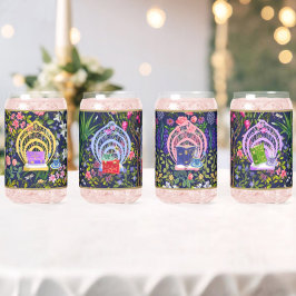 ガーデンパーティー缶ガラスセット ガラス缶