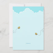 ガーデンパーティー誕生日招待状 招待状 (裏面)