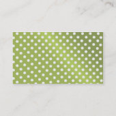 ガーデンパーティー靴 名刺 (裏面)