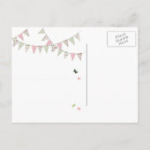 ガーデンパーティー- インビテーションポストカード (裏面)