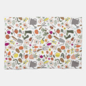 ガーデンパーティー キッチンタオル (横)