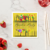 ガーデンパーティー スタンダードカクテルナプキン (インサイチュ)
