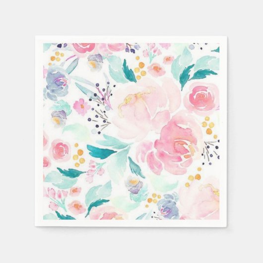 ガーデンパーティー スタンダードカクテルナプキン (正面)