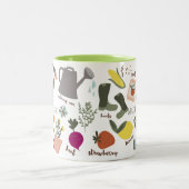 ガーデンパーティー ツートーンマグカップ (中央)