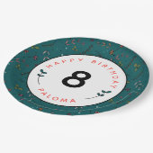 ガーデンパーティー ペーパープレート (アングル)