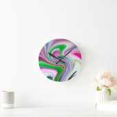 ガーデンパーティー ラウンド壁時計 (ホーム)