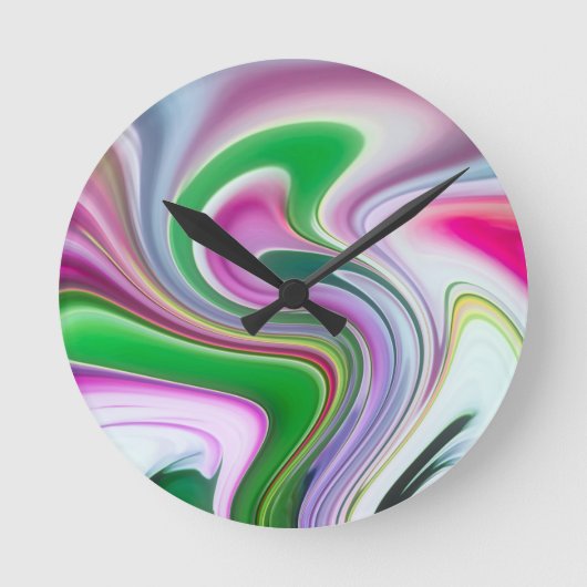 ガーデンパーティー ラウンド壁時計 (正面)