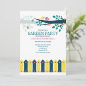 ガーデンパーティー 招待状 (スタンド正面)