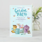 ガーデンパーティー 招待状 (スタンド正面)