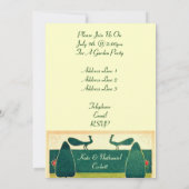 ガーデンパーティー 招待状 (裏面)