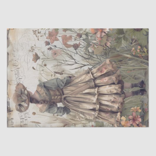 ガーデンビクトリアンガール 薄葉紙 (正面)