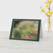 ガーデンビジター カード (黄色い花)