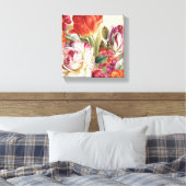 ガーデンビュー投げ花 キャンバスプリント (インサイチュ (寝室))