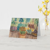 ガーデンビュー カード (黄色い花)