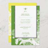 ガーデンビートイレ結婚式招待状 招待状 (正面/裏面)