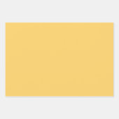 ガーデンビーヒマワリ模様 ラッピングペーパーシート (正面2)