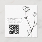 ガーデンビー写真QRコード エンクロージャーカード (正面)