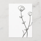 ガーデンビー結婚ズ エンクロージャーカード (裏面)