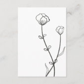 ガーデンビー結婚ズ エンクロージャーカード (裏面)