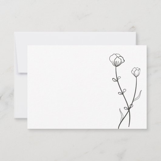 ガーデンビー結婚ズ 出欠カード (裏面)