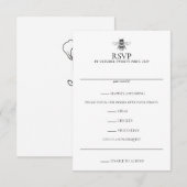 ガーデンビー結婚ズ 出欠カード (正面/裏面)