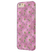 ガーデンピンクゼラニウム花の任意の色 Case-Mate iPhoneケース (裏面左)