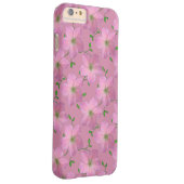 ガーデンピンクゼラニウム花の任意の色 Case-Mate iPhoneケース (裏面/右)