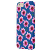 ガーデンピンクダリアフラワーオン任意の色 Case-Mate iPhoneケース (裏面左)