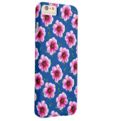 ガーデンピンクダリアフラワーオン任意の色 Case-Mate iPhoneケース (裏面/右)