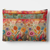 ガーデンファンタジージッパー付きパウチ アクセサリーポーチ (正面)