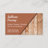 ガーデンフェンシング名刺 名刺 (正面)