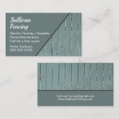 ガーデンフェンシング建築保守 名刺 (正面/裏面)