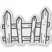 ガーデンフェンスドードル シール (正面)