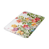 ガーデンフェンス付き犬の足のプリント バスマット (アングル)