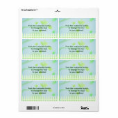 ガーデンフェンス – 住所 シール (フルシート)