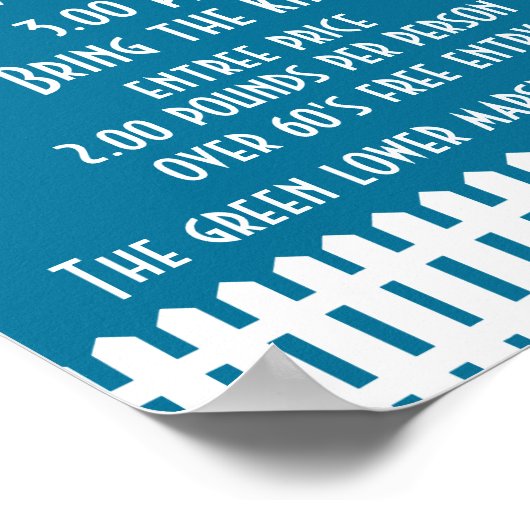 ガーデンフェート招待状 ポスター (角)