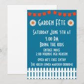 ガーデンフェート招待状 招待状 (正面/裏面)