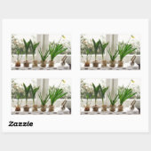 ガーデンフォト 長方形シール (シート)