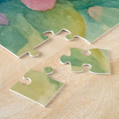 ガーデンフラミンゴ ジグソーパズル (側面)