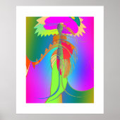 ガーデンフラワーアート ポスター (正面)