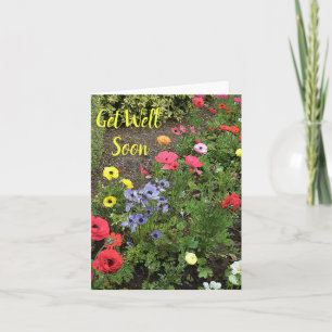 ガーデンフラワーイン開花 カード