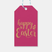 ガーデンフラワーイースターエッグギフトラベル ギフトタグ (裏面)