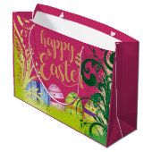 ガーデンフラワーイースターエッグラージ抱き枕 ラージペーパーバッグ (裏面アングル)