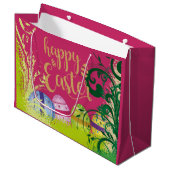 ガーデンフラワーイースターエッグラージ抱き枕 ラージペーパーバッグ (正面アングル)