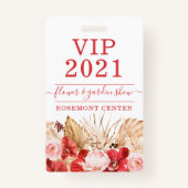 ガーデンフラワーショーVIPイベントバッジ バッジ (正面)