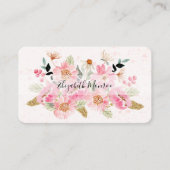 ガーデンフラワースタイリスト 予約カード (正面)