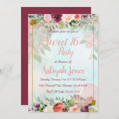 ガーデンフラワーズのご案内 招待状 (正面/裏面)