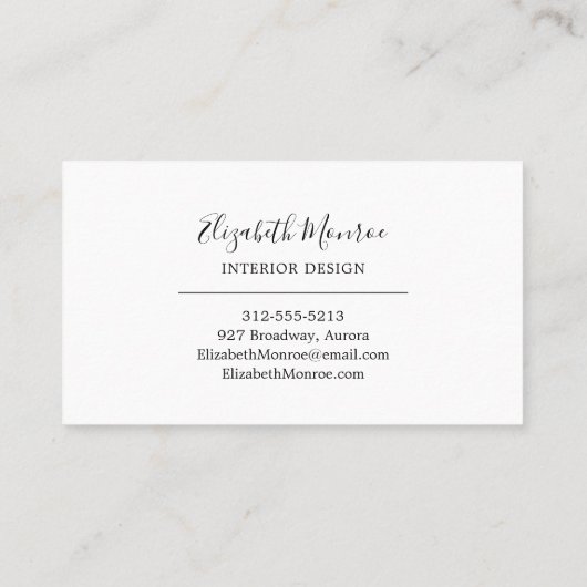 ガーデンフラワーズインテリアデコレータ 名刺 (裏面)