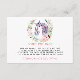 ガーデンフラワーズ開花ベビーシャワー エンクロージャーカード